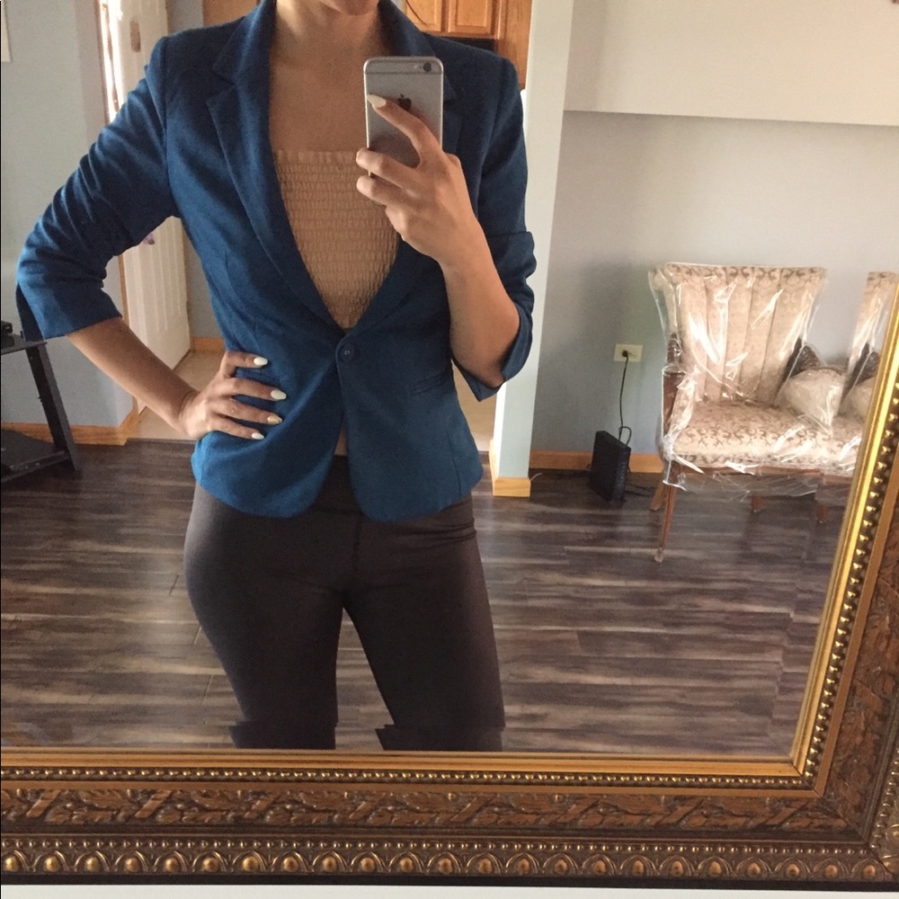Blue blazer